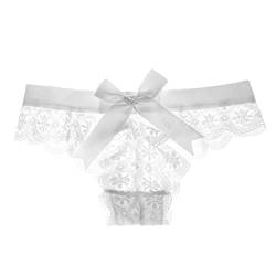 Alueeu Damen Panty für Sex mit Spitze Hipster Erotisch Unterwäsche Verführerisches Lace Unterhose Frauen Schlüpfer Spitzen-Blume Hollow Out Slips Atmungsaktiv Erotic Lingerie Spitzen String Tanga von Alueeu