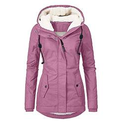 Alueeu Sweatjacke Damen Große Größen 52 56 54 50 Ohne Kapuze Gr.48 58 4Xl Weiß Softshelljacke Steppmantel Trachtenjacke Sweatjacke Wintermantel Winterjacke Übergangsjacke Strickjacke Fleecejacke von Alueeu