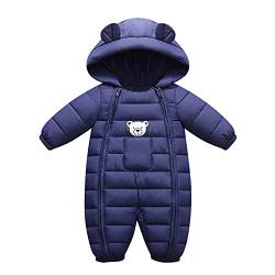 Baby Schneeanzug 80 0-6 monate 0-3 86 74 56 Mädchen Jungen Parka Strampler Jumpsuit Overall Babykleidung Jacke Mantel Outfits Babyoverall Babyparka Winterjacke Schneeanzug Daunenjacke Spielanzug von Alueeu