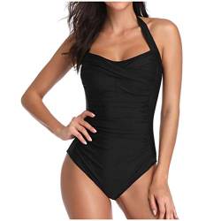 Damen Badeanzug Badeanzüge Einteilige Bauchweg Bademode Swimsuit One Piece Push Up Badeanzüge Plus Size Badebekleidung Bauchweg Sport Bademode Frauen Einteiliger Schwimmanzug von Alueeu