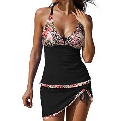 Tankini Oberteil Große Größen Triangel Bikini Damen Set Lascana Sexy Bikini Tankini Damen Mit Bügel Cup F Badeanzug Damen Bauchweg 46 Mit Bügel Badeanzug Monokini Bademode Badekleid Bikini von Alueeu