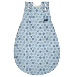 Alvi Baby Mäxchen Außensack Bauwolle Gewebt Ganzjahresscchlafsack Schlafsack Babyschlafsack Flachgewebe Henna 62_68 von Alvi