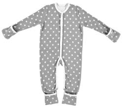 Alvi Pyjama Baby Schlafanzug | Baby Schlafstrampler | Babykleidung ab 0 Monate Kinderschlafsack Babyschlafsack | Schlafsack Neugeborene Kleinkinder Mädchen & Jungen | Ganzjährig von Alvi