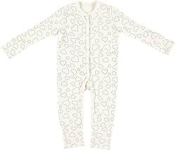 Alvi Pyjama Baby Schlafanzug | Baby Schlafstrampler | Babykleidung ab 0 Monate Kinderschlafsack Babyschlafsack | Schlafsack Neugeborene Kleinkinder Mädchen & Jungen | Ganzjährig von Alvi