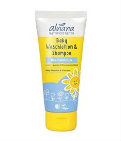 Alviana Naturkosmetik Baby Waschlotion & Shampoo 200 ml von Alviana