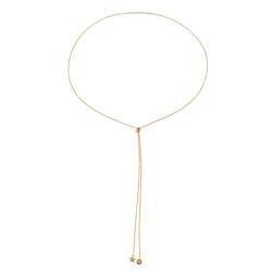 AmDxD Sommer Hüftkette, Einstellbar Stern Quaste Bikini Harness Körperschmuck für Frauen Sommerschmuck, Gold, 120CM von AmDxD