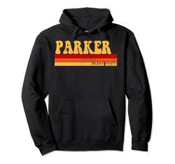 Parker Name Personalisierte Idee Herren Retro Vintage Parker Pullover Hoodie von AmaStyle Co.