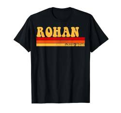 Rohan Name Personalisierte Idee Herren Retro Vintage ROHAN T-Shirt von AmaStyle Co.