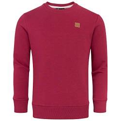Amaci&Sons Herren Basic College Sweatjacke Pullover Hoodie Sweatshirt 4056 Bordeaux S von Amaci&Sons