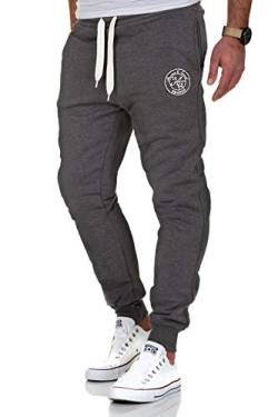 Amaci&Sons Herren Jogginghose Sporthose Sweatpants Jogger Trainingshose 20002 Dunkelgrau M von Amaci&Sons