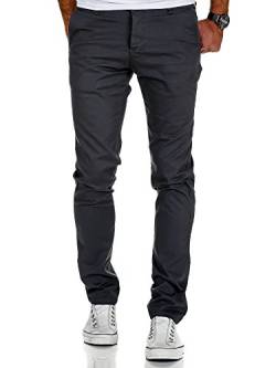 Amaci&Sons Herren Slim Fit Stretch Chino Hose Jeans 7010-09 Anthrazit W31/L30 von Amaci&Sons