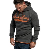 Amaci&Sons Kapuzenpullover MENIFEE Kapuzenpullover Herren Basic Kontrast Sweatjacke Pullover Hoodie Kapuzenpullover von Amaci&Sons