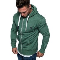 Amaci&Sons Kapuzenpullover TALLAHASSEE Herren Zipper Hoodie Herren Basic Kontrast Sweatjacke Pullover Hoodie Sweatshirt von Amaci&Sons