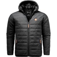 Amaci&Sons Steppjacke ROANOKE Steppjacke Herren Outdoor Basic Patch Kapuzen Jacke von Amaci&Sons