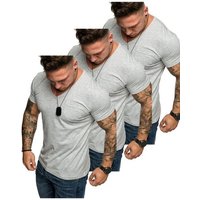Amaci&Sons T-Shirt 3. PATERSON Herren T-Shirts 3er-Pack (3er-Pack) Herren Basic Oversize T-Shirt mit V-Ausschnitt von Amaci&Sons
