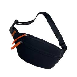 Amagogo Brusttasche, Umhängetasche, modischer Tagesrucksack mit Reißverschlusstasche, Schultertasche, Gürteltasche für Reisen, Outdoor, Workout, Radfahren, von Amagogo