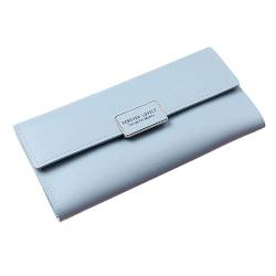 Amagogo Damen-Geldbörse, Kreditkartenetui, PU-, Geldbörse, modisch, minimalistisch, Clutch-Geldbörsen, langlebige Clutch-Tasche für Reisen, Pendeln von Amagogo