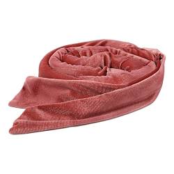 Amagogo Damen Heatless Lockenstab Stirnband während Sie schlafen in Haargummis, rot, 1,5 m von Amagogo