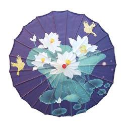 Amagogo Regenschirm Aus Geöltem Papier Im Chinesischen Stil, Orientalischer Sonnenschirm Aus Ölpapier, Dekoration, Traditionelle Frauen, Chinesische Kunst, Kl, Stil E von Amagogo