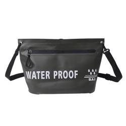 Amagogo wasserdichte Trockentasche, wasserdichte Umhängetasche, Sack-Geldbörse, Handtasche, Umhängetasche für Trekking, Reisen, Schwimmen, Rafting, Damen und, dunkelgrün von Amagogo