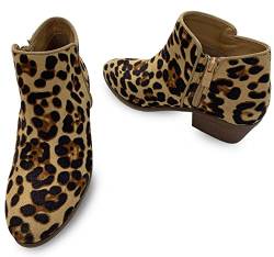 Stiefelette, leopard, 38.5 EU von Amanda DiLaurie oo