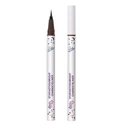 Imperméable Longue Durée 1 STÜCKE Niedlicher Eyeliner Extrem feiner wasserdichter schweißfester schnell trocknender flüssiger Eyeliner den ganzen Tag Eyeliner Crayon Ensemble Mat (B, One Size) von Amaone