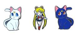 Amasukami 3 Anime Charaktere Luna Abzeichen Artemis Abzeichen Aino Minako Abzeichen Set von Amasukami