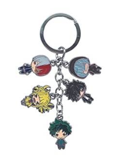 Amasukami Anime Charaktere Midoriya Izuku Schlüsselanhänger Bakugou Katsuki Schlüsselanhänger Todoroki Shoto Schlüsselanhänger B von Amasukami