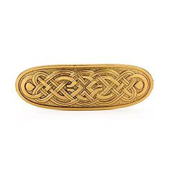 Amaxer Viking Gold Silber Haarspangen für Frauen Mädchen Keltische Haarspangen für Dickes Dünnes Haar Vintage Französische Haarspangen Haarstyling Zubehör (Gold-Celtic Knot) von Amaxer