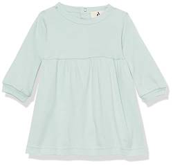 Amazon Aware Baby Mädchen T-Shirt-Kleid mit Langen Ärmeln aus Bio-Baumwolle, Blasses Minzgrün, 18 Monate von Amazon Aware