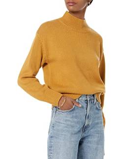 Amazon Aware Damen Kuscheliger Pullover in lockerer Passform (in Übergröße erhältlich), Kamelbraun, L von Amazon Aware