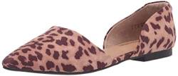 Amazon Essentials Damen Flache d'Orsay-Ballerinas, Leopardenmuster, 37 EU von Amazon Essentials