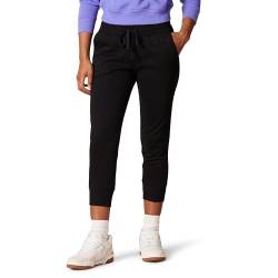 Amazon Essentials Damen Fleece-Capri-Jogginghose (in Übergröße erhältlich), Schwarz, S von Amazon Essentials