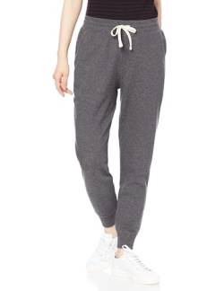 Amazon Essentials Damen Fleece-Jogginghose (in Übergröße erhältlich), Kohlegrau Meliert, XS von Amazon Essentials