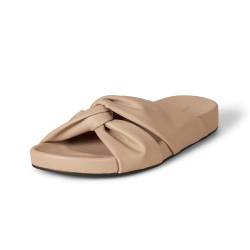 Amazon Essentials Damen Gedrehte Schlappensandale, Beige, 40 EU von Amazon Essentials