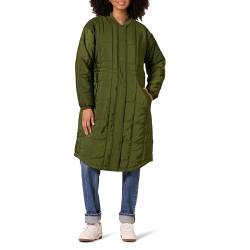 Amazon Essentials Damen Gesteppter Mantel (in Übergröße erhältlich), Dunkles Olivgrün, 4XL Große Größen von Amazon Essentials