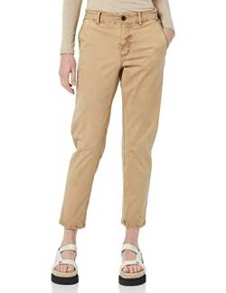 Amazon Essentials Damen Knöchellange Chino-Hose Aus Stretch (Früher Goodthreads), Kamelbraun, XS von Amazon Essentials