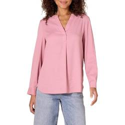 Amazon Essentials Damen Langärmlige Popover-Bluse aus Georgette mit lockerer Passform, Mauve, M von Amazon Essentials