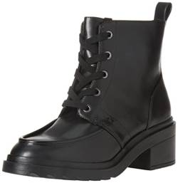 Amazon Essentials Damen Moc-Toe-Stiefel, Schwarz, 36 EU von Amazon Essentials