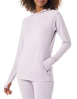 Amazon Essentials Damen Popover-Hoodie aus Angerautem Tech-Stretch (Erhältlich in Übergröße), Lavendel, 4XL Große Größen von Amazon Essentials