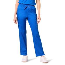 Amazon Essentials Damen Stretch-Hose für Medizinberufe, schnell trocknend (in Übergröße erhältlich), Blau, XXL von Amazon Essentials