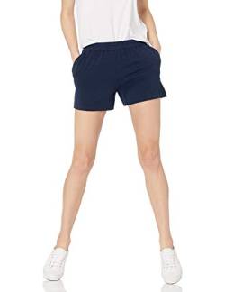 Amazon Essentials Damen Strick-Shorts zum Hineinschlüpfen in klassischer Passform, Marineblau, XL von Amazon Essentials