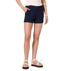 Amazon Essentials Damen Strick-Shorts zum Hineinschlüpfen in klassischer Passform, Marineblau, XXL von Amazon Essentials