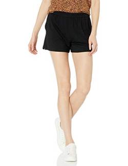 Amazon Essentials Damen Strick-Shorts zum Hineinschlüpfen in klassischer Passform, Schwarz, M von Amazon Essentials