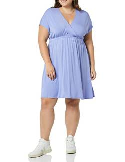 Amazon Essentials Damen Surplice-Kleid (Erhältlich in Übergröße), Sanftviolett, 4XL Große Größen von Amazon Essentials