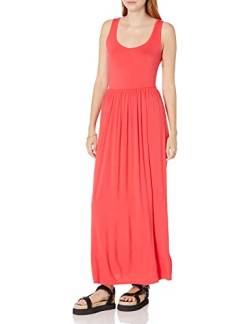 Amazon Essentials Damen Tailliertes Tanktop-Maxikleid(erhältlich in Übergröße), Rot, XL von Amazon Essentials