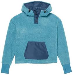 Amazon Essentials Damen Teddy-Fleecejacke (in Übergröße erhältlich), Blaugrün, M von Amazon Essentials