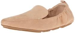 Amazon Essentials Damen Weicher Loafer mit quadratischer Spitze, Sand Mikro Wildleder, 36 EU von Amazon Essentials