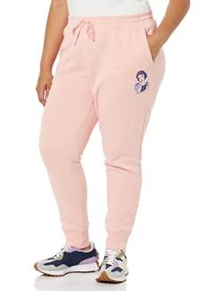 Amazon Essentials Disney | Marvel | Star Wars Damen Jogginghose aus French-Terry-Fleece, Schneeweiß, S von Amazon Essentials