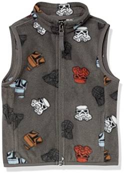 Amazon Essentials Disney | Marvel | Star Wars Jungen Polarfleece-Westen, Star Wars Vader, 11-12 Jahre von Amazon Essentials